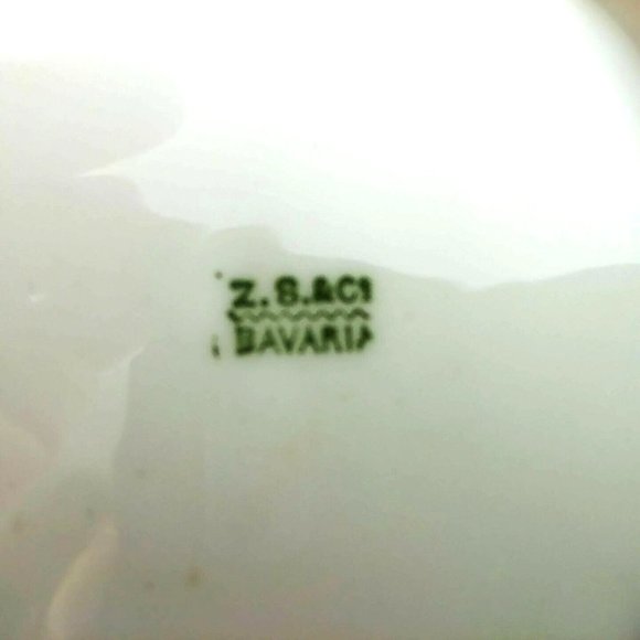 Candy Trinket Dish Hand Painted Artisan Signed 1958 Zeh Scherzer Bavaria - Picture 5 of 9